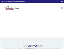 Tablet Screenshot of coretechgroup.com